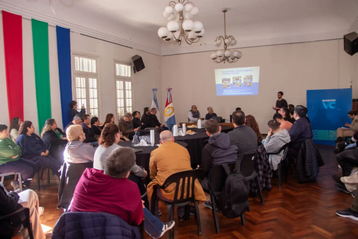 COU presentó protocolos ante El Niño en Municipalidad de Villa Constitución