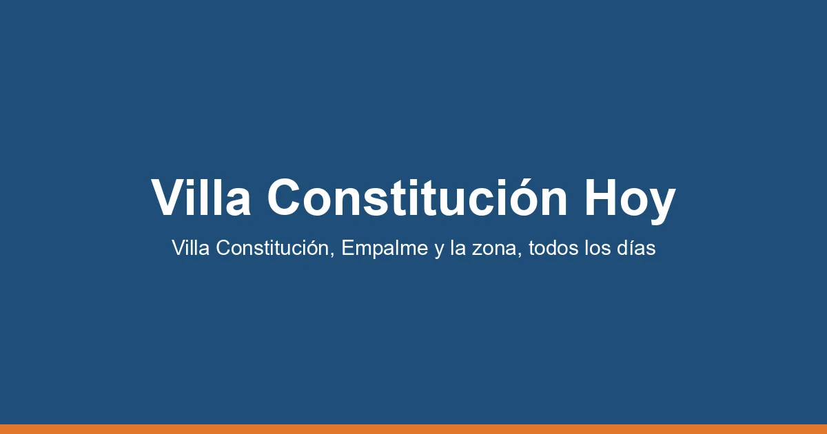 Villa Constitucion Hoy — portada de marca